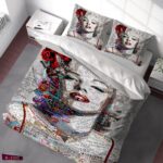 سرویس لحاف روتختی طرح مرلین مونرو